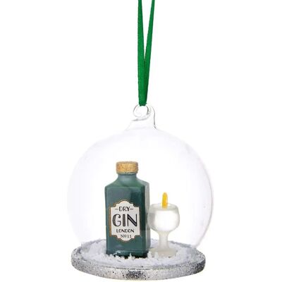 Sass & Belle Gin and Tonic Bauble - Christmas Decoration Sass & Belle Gin and Tonic Bauble - Christmas Decoration