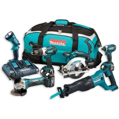 Makita - DLX6072 - 18V - LXT - Power Tool Kit Makita - DLX6072 - 18V - LXT - Power Tool Kit