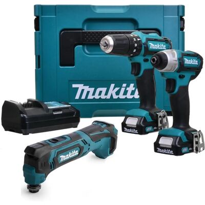Makita - 12V CXT - Hammer Drill - Impact Driver - Tool Kit Makita - 12V CXT - Hammer Drill - Impact Driver - Tool Kit