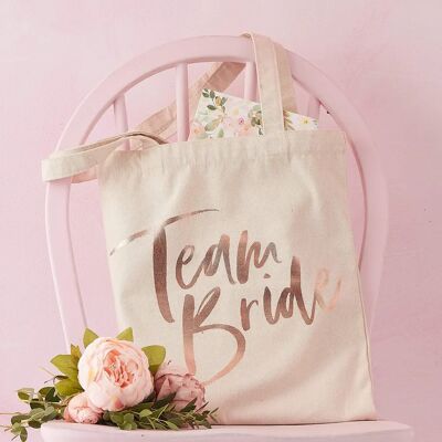 Sac en toile Ginger Ray - Enterrement de vie de jeune fille - Publicité Sac en toile Ginger Ray - Enterrement de vie de jeune fille - Publicité
