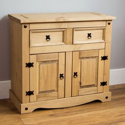 Vida Designs Corona Sideboard 2 Door 2 Drawer Mexican Solid Waxed Pine Furniture Storage Unit Vida Designs Corona Sideboard 2 Door 2 Drawer Mexican Solid Waxed Pine Furniture Storage Unit
