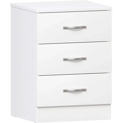 Vida Designs Mesinha de Cabeceira Branca Riano Quarto Vida Designs Mesinha de Cabeceira Branca Riano Quarto