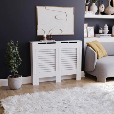 Vida Designs - Milton - White - MDF - Radiator Cover Vida Designs - Milton - White - MDF - Radiator Cover