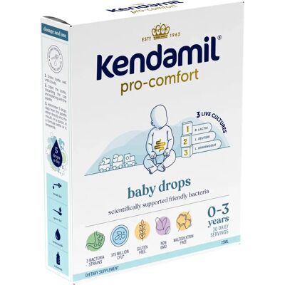 Kendamil Pro-Comfort Tropfen für Babys - Nahrungsergänzung Kendamil Pro-Comfort Tropfen für Babys - Nahrungsergänzung