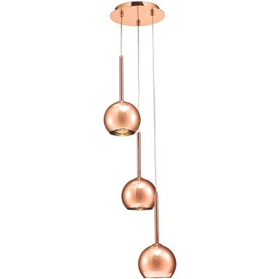 Inspired Lighting Regina Ceiling Cluster Pendant - 3 Light G9 Bronze Inspired Lighting Regina Ceiling Cluster Pendant - 3 Light G9 Bronze