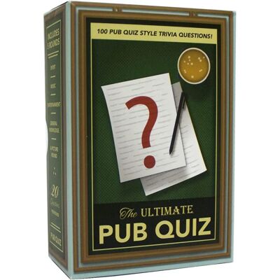 Gift Republic Ultimate Pub Quiz - Trivia Game Gift Republic Ultimate Pub Quiz - Trivia Game