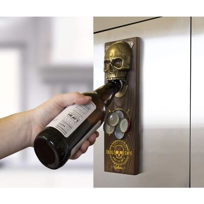 Ouvre-bouteille Tête de Mort Magnétique de Gift Republic - Ouvre-bouteilles - Publicité Ouvre-bouteille Tête de Mort Magnétique de Gift Republic - Ouvre-bouteilles - Publicité