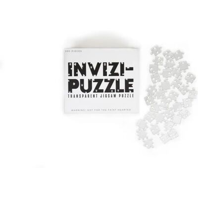 Gift Republic Invizi-Puzzle Gennemsiktigt Pussel - Unisex Gift Republic Invizi-Puzzle Gennemsiktigt Pussel - Unisex