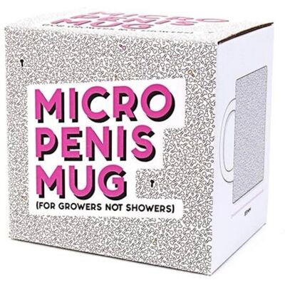 Tasse Micro-Penis de Gift Republic - Mug en Céramique Humoristique - Publicité Tasse Micro-Penis de Gift Republic - Mug en Céramique Humoristique - Publicité
