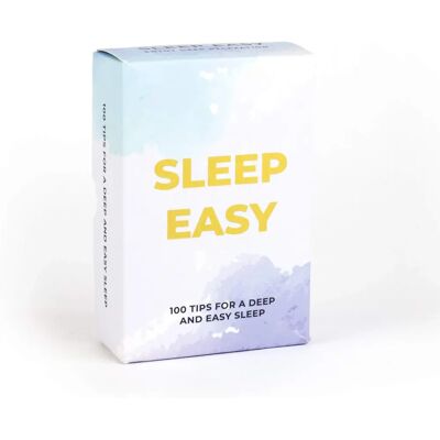 Gift Republic Sleep Easy Kartenspiel - 100 Tipps für tiefen Schlaf Gift Republic Sleep Easy Kartenspiel - 100 Tipps für tiefen Schlaf