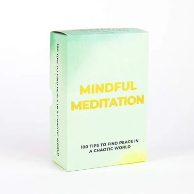 Gift Republic 100 Tips & Forbedre for å Finne Fred Mindfulness Kortspill - Kortspill Gift Republic 100 Tips & Forbedre for å Finne Fred Mindfulness Kortspill - Kortspill