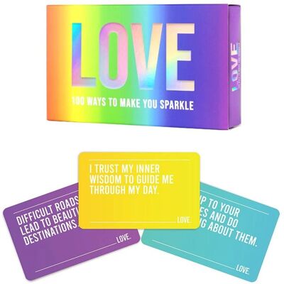 Gift Republic 100 façons de faire briller - Multicolore - Jeu de cartes Gift Republic 100 façons de faire briller - Multicolore - Jeu de cartes