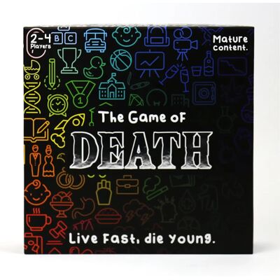 Gift Republic Game of Death Board Game - For 2-4 Players 18+ Gift Republic Game of Death Board Game - For 2-4 Players 18+