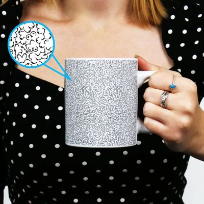 Gift Republic Itty Bitty Titty Micro Pattern Ceramic Mug - Product Type Gift Republic Itty Bitty Titty Micro Pattern Ceramic Mug - Product Type