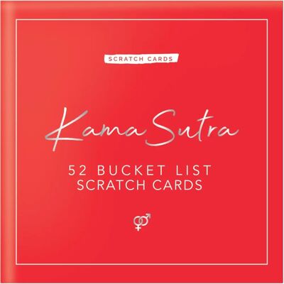 Gift Republic Kama Sutra Raskort - Bucket List Gift Republic Kama Sutra Raskort - Bucket List