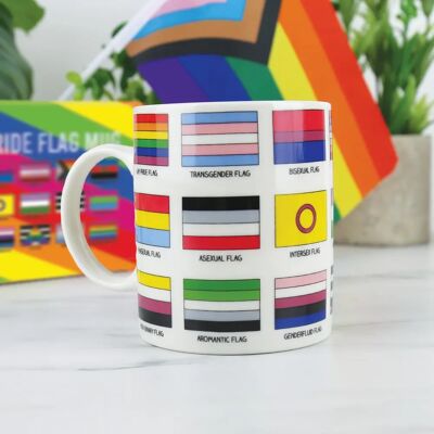 Gift Republic Pride Flag Mug - Support LGBTQ+ Gift Republic Pride Flag Mug - Support LGBTQ+
