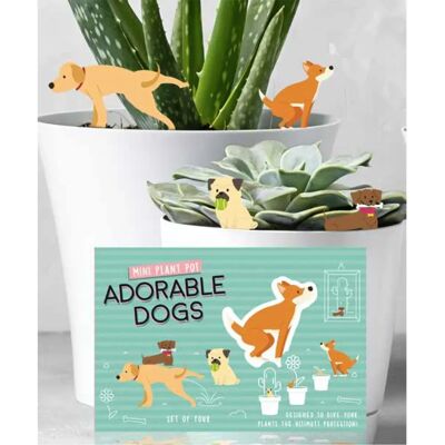 Gift Republic Plant Markers - Dogs Set of 4 Gift Republic Plant Markers - Dogs Set of 4
