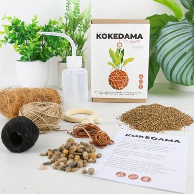Gift Republic Kit DIY - L'art de Kokedama - Publicité Gift Republic Kit DIY - L'art de Kokedama - Publicité