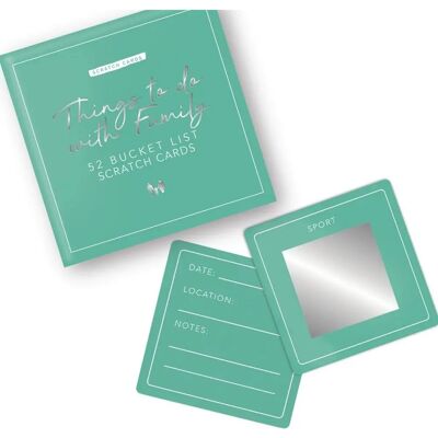 Gift Republic Family Activities - Scratch Cards - 52 Pack Gift Republic Family Activities - Scratch Cards - 52 Pack