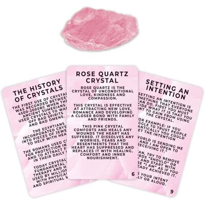 Gift Republic Love Crystal Kit - Unisex Healing, Rose Quartz, Guide Cards Gift Republic Love Crystal Kit - Unisex Healing, Rose Quartz, Guide Cards