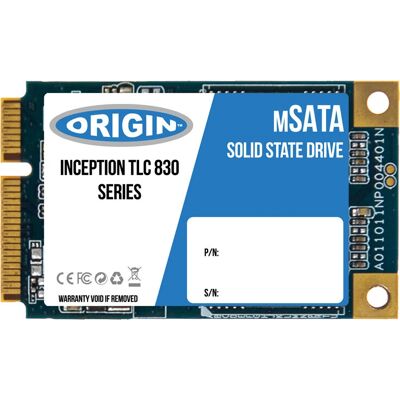 Origin Storage OTLC2563DMSATA - 256GB mSATA SSD - SATA III Origin Storage OTLC2563DMSATA - 256GB mSATA SSD - SATA III