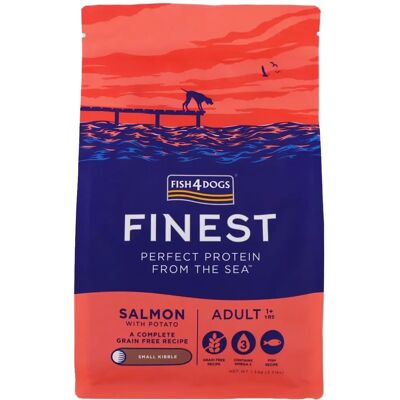 Fish4Dogs Fish4Dogs Salmone Piccoli Pezzi - Cibo per Cani Fish4Dogs Fish4Dogs Salmone Piccoli Pezzi - Cibo per Cani