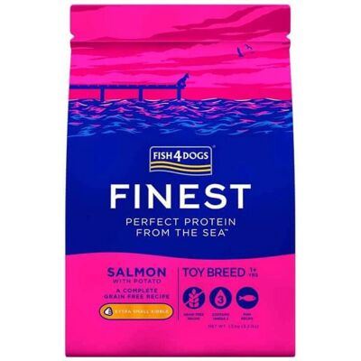 FISH4DOGS Cibo Giocattolo Salmone per Cani Piccoli FISH4DOGS Cibo Giocattolo Salmone per Cani Piccoli