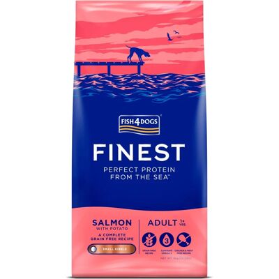 Fish4Dogs Fish4Dogs Cane Adulto Finest Salmone Small 6kg - Comida para perros Fish4Dogs Fish4Dogs Cane Adulto Finest Salmone Small 6kg - Comida para perros