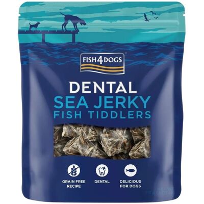 Fish4Dogs Fischjerky - Zahnpflege - 115g Fish4Dogs Fischjerky - Zahnpflege - 115g