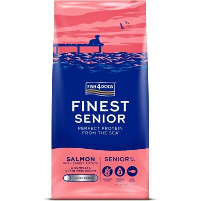 FISH4DOGS Cane Finest Senior Saumon Grand - Nourriture pour chiens - Publicité FISH4DOGS Cane Finest Senior Saumon Grand - Nourriture pour chiens - Publicité