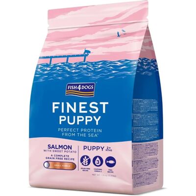 Fish4Dogs Finest Puppy Salmone Patate Dolce - Cibo per cani Fish4Dogs Finest Puppy Salmone Patate Dolce - Cibo per cani