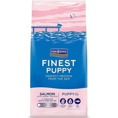 Fish4Dogs Cane Puppy Finest Salmone Large - Cibo per cani Fish4Dogs Cane Puppy Finest Salmone Large - Cibo per cani