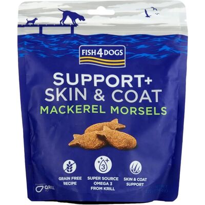 Fish4Dogs Support+ Snack pelle e mantello - Sgombro Fish4Dogs Support+ Snack pelle e mantello - Sgombro
