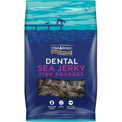 Fish4Dogs Quadrati di pesce - Snack dentali per cani Fish4Dogs Quadrati di pesce - Snack dentali per cani