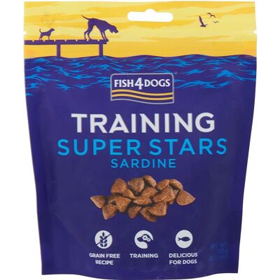 Fish4Dogs Super Stars Sardine Trainingsgodbiter - Hundesnacks Fish4Dogs Super Stars Sardine Trainingsgodbiter - Hundesnacks