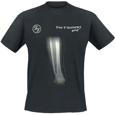 HeyRusty Foo Fighters Röntgen Svart X-large - T-shirt HeyRusty Foo Fighters Röntgen Svart X-large - T-shirt