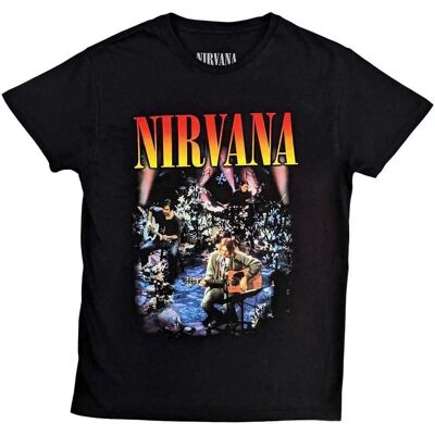 Nirvana Unplugged Photo T-Shirt - Kleidung Nirvana Unplugged Photo T-Shirt - Kleidung