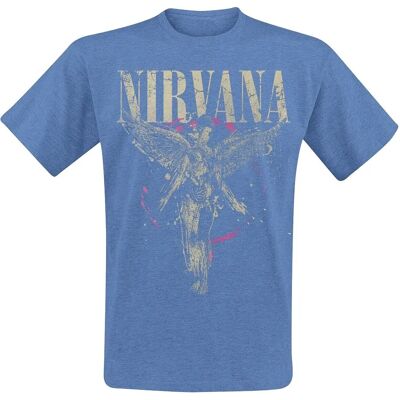 Nirvana In Utero Blau XL - T-Shirt Nirvana In Utero Blau XL - T-Shirt