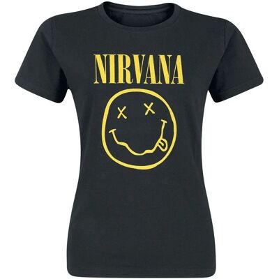 HeyRusty Nirvana T-Shirt - Schwarz Large HeyRusty Nirvana T-Shirt - Schwarz Large