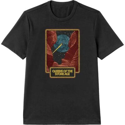 Queens Of The Stone Age Canyon Logo T-Shirt Svart XL - T-Shirt Queens Of The Stone Age Canyon Logo T-Shirt Svart XL - T-Shirt