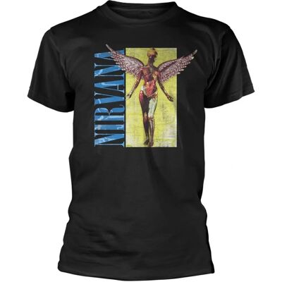 Nirvana In Utero Svart T-Shirt - T-Shirt Nirvana In Utero Svart T-Shirt - T-Shirt