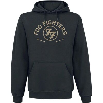 Foo Fighters Arched Stars hoodie Svart XL Foo Fighters Arched Stars hoodie Svart XL