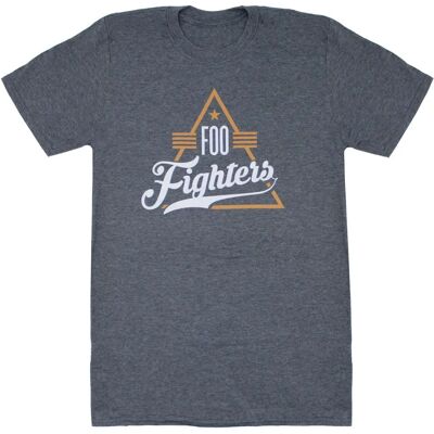HeyRusty Foo Fighters Stor Gray T-shirt - Rockband HeyRusty Foo Fighters Stor Gray T-shirt - Rockband
