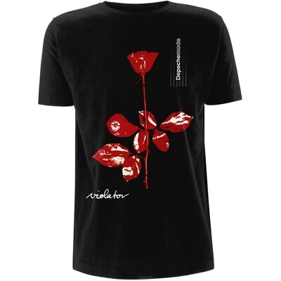 Depeche Mode Unisex XL Schwarzes T-Shirt - Rock Depeche Mode Unisex XL Schwarzes T-Shirt - Rock
