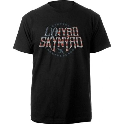 HeyRusty Lynyrd Skynyrd - Stjärnor & Ränder Svart T-shirt HeyRusty Lynyrd Skynyrd - Stjärnor & Ränder Svart T-shirt
