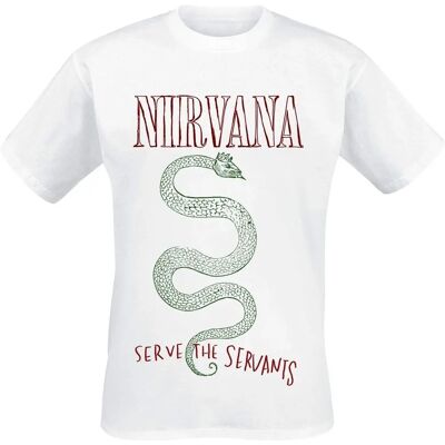 Nirvana Vit XL T-shirt - Rock Nirvana Vit XL T-shirt - Rock