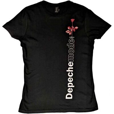 Depeche Mode Violator Side Rose Black T-Shirt - Adult Depeche Mode Violator Side Rose Black T-Shirt - Adult