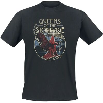 HeyRusty Queens Of The Stone Age X-large Černé tričko - Rock HeyRusty Queens Of The Stone Age X-large Černé tričko - Rock