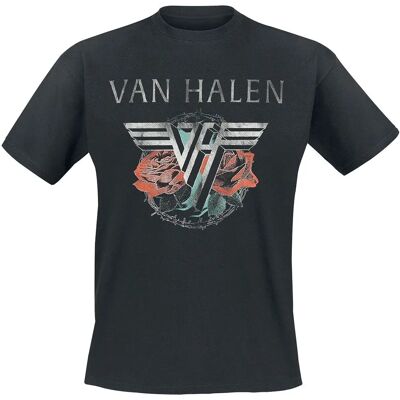 Van Halen 84 Tour T-Shirt Schwarz L - T-Shirt Van Halen 84 Tour T-Shirt Schwarz L - T-Shirt