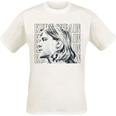 HeyRusty Kurt Cobain Unisex T-Shirt - Kontrastprofil - Rock HeyRusty Kurt Cobain Unisex T-Shirt - Kontrastprofil - Rock